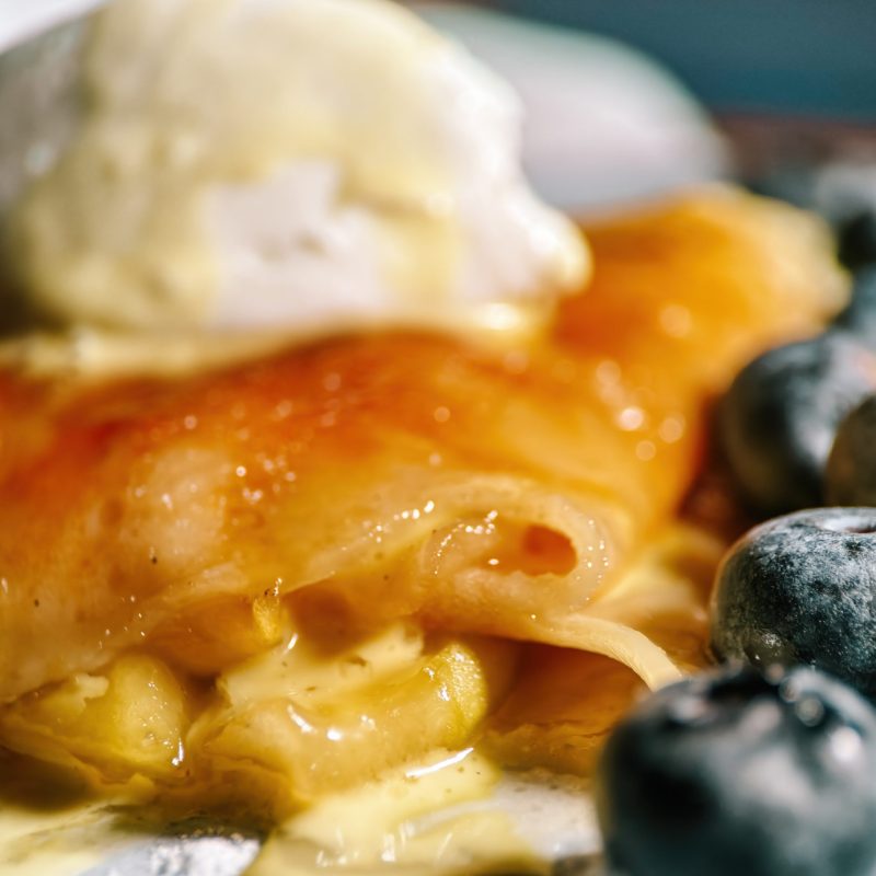 Close-up of creamy pasta during a private boat tour Mallorca