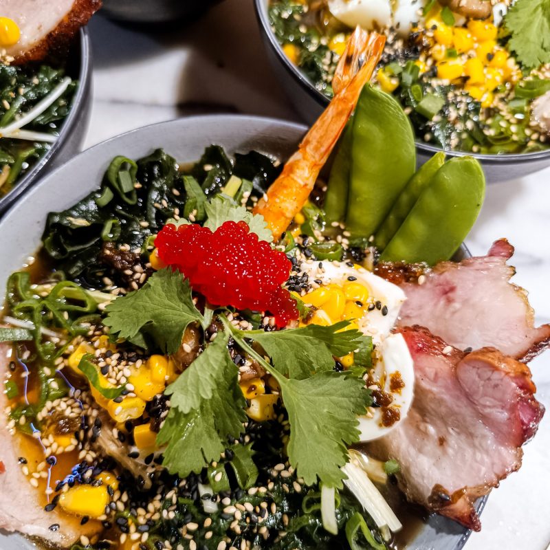 Seafood and rice dish during a private boat tour Mallorca